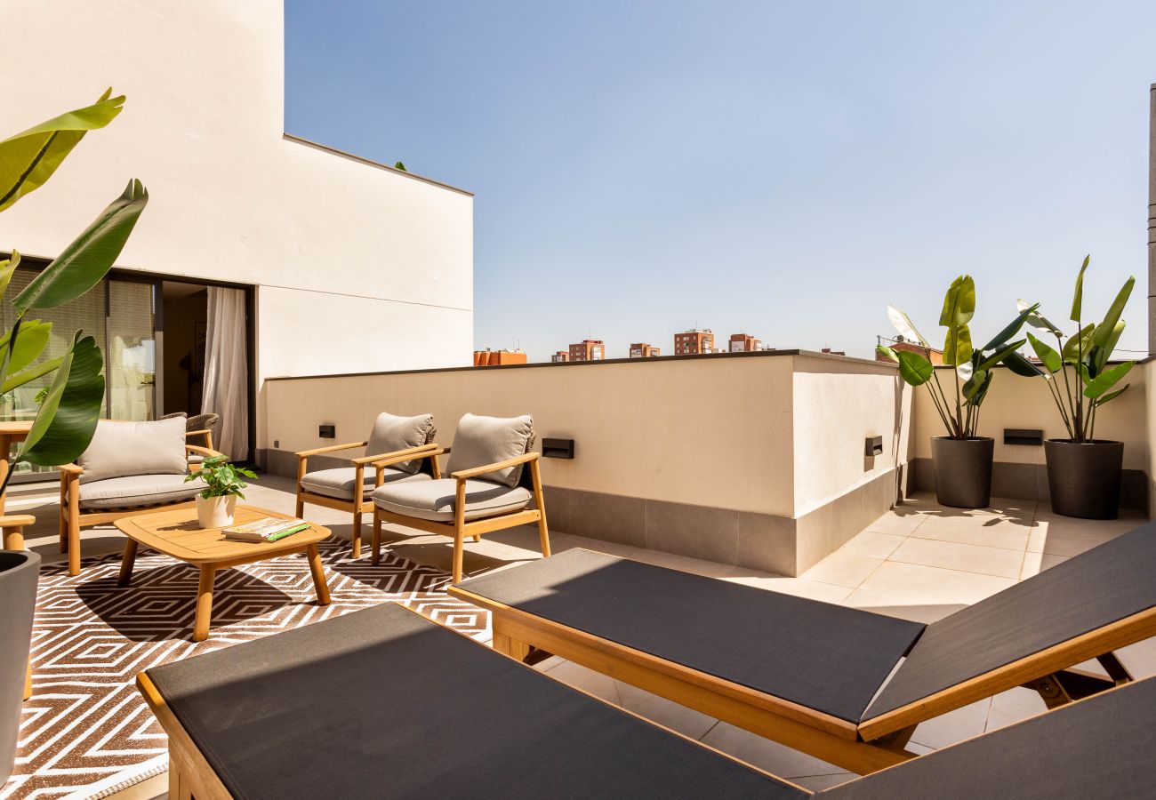 Apartamento en Madrid - Apartamento Alcala Terrace XVI en Ventas