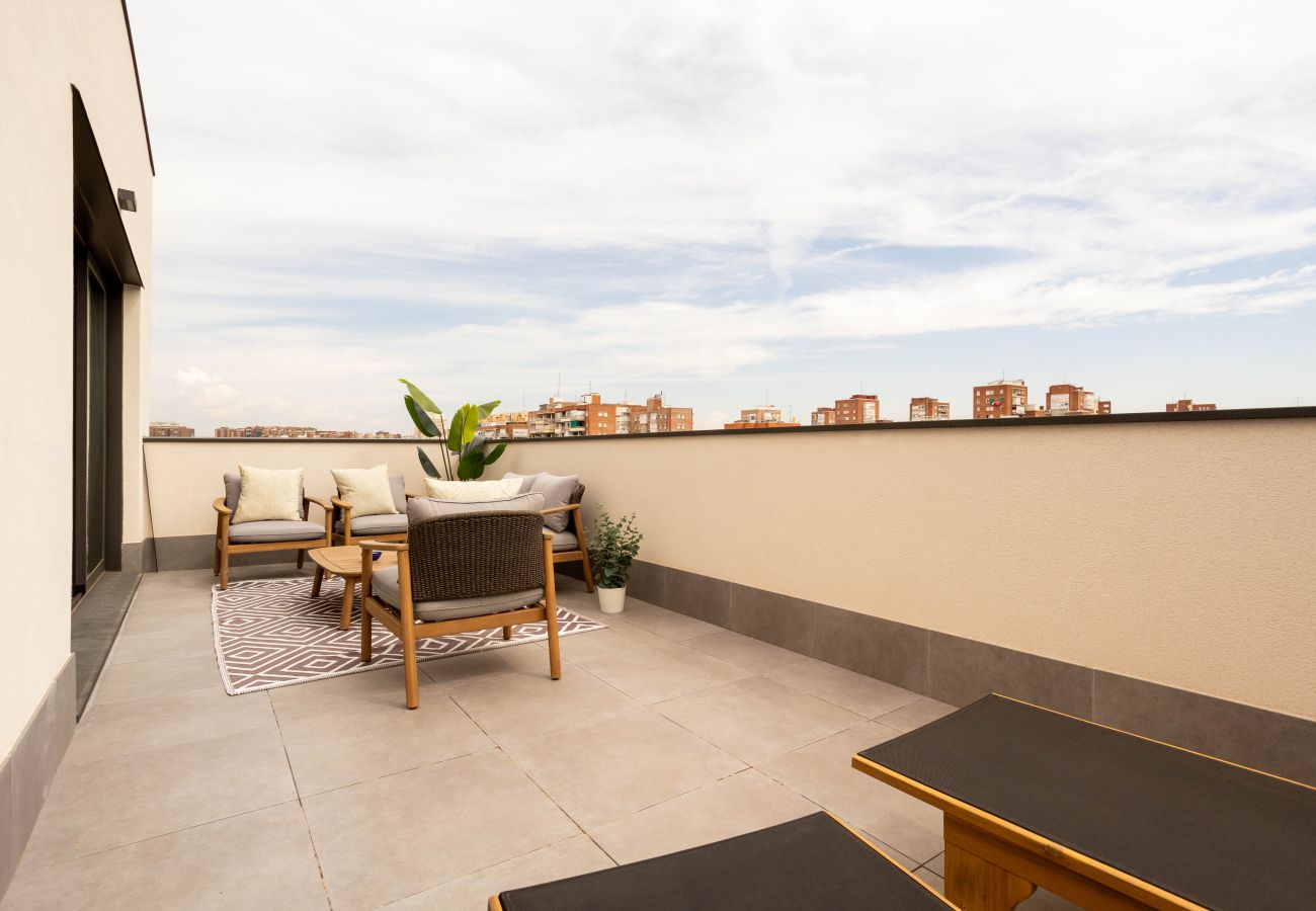 Apartamento en Madrid - Apartamento Alcala Terrace XVII en Ventas 
