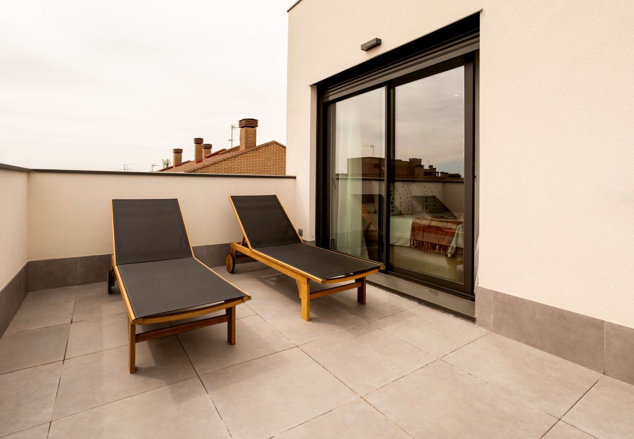 Apartamento en Madrid - Apartamento Alcala Terrace XVII en Ventas 