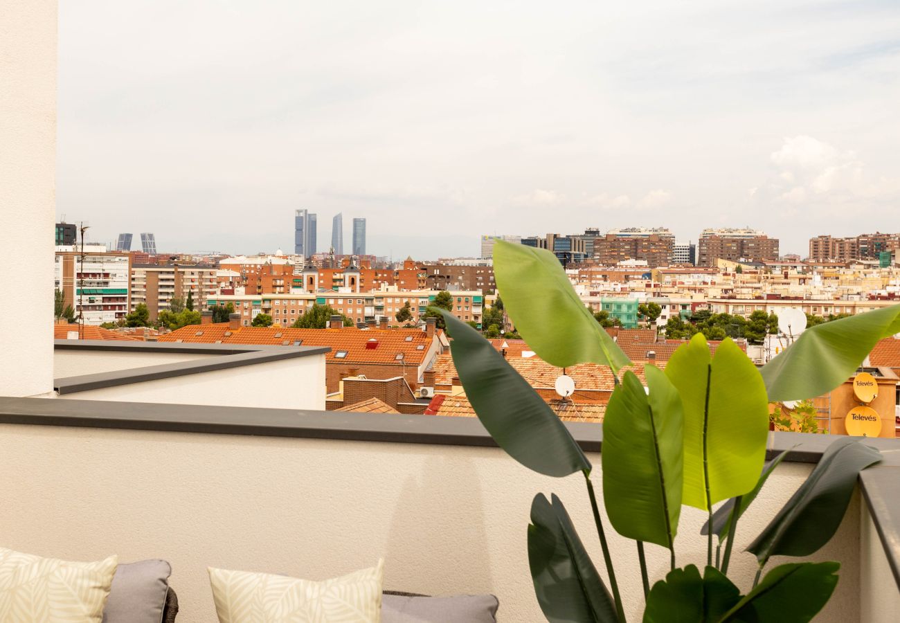 Apartamento en Madrid - Apartamento Alcala Terrace XVII en Ventas 