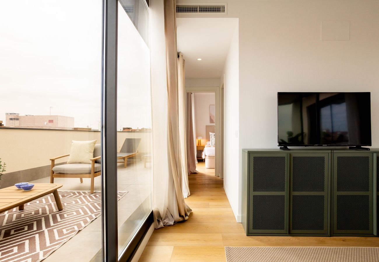 Apartamento en Madrid - Apartamento Alcala Terrace XVII en Ventas 