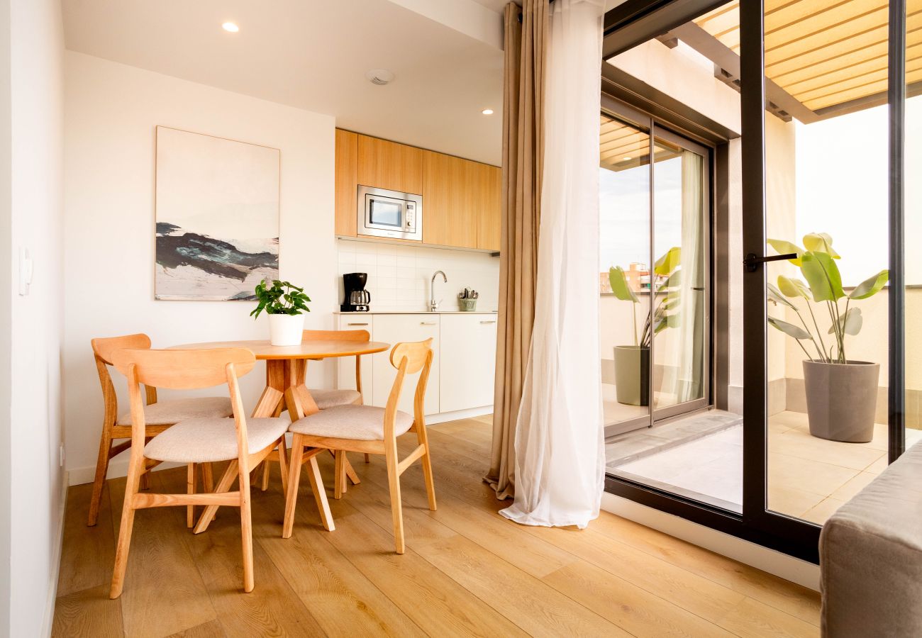 Apartamento en Madrid - Apartamento Alcala Terrace XVII en Ventas 