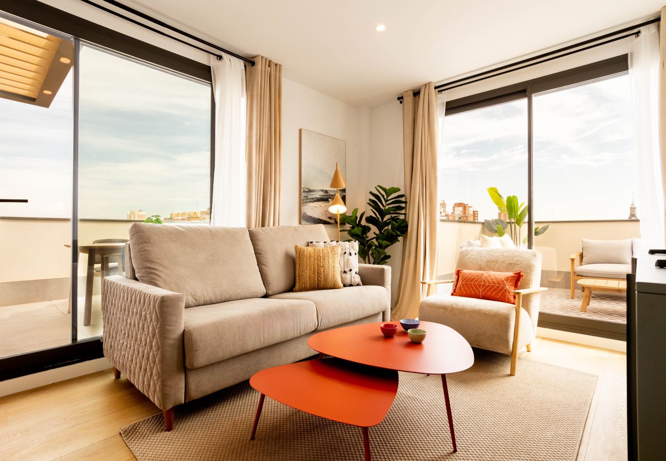 Apartamento en Madrid - Apartamento Alcala Terrace XVII en Ventas 
