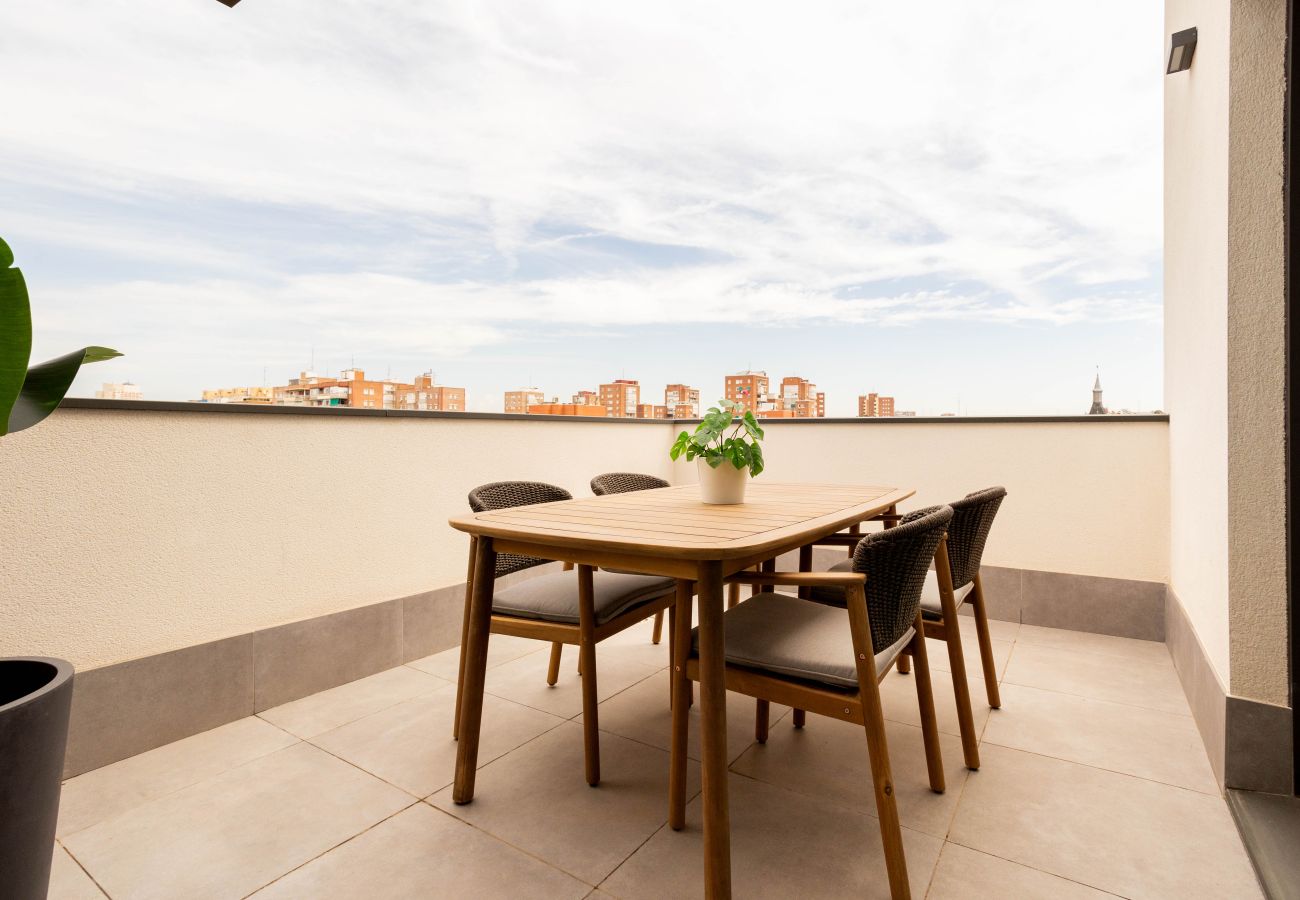 Apartamento en Madrid - Apartamento Alcala Terrace XVII en Ventas 