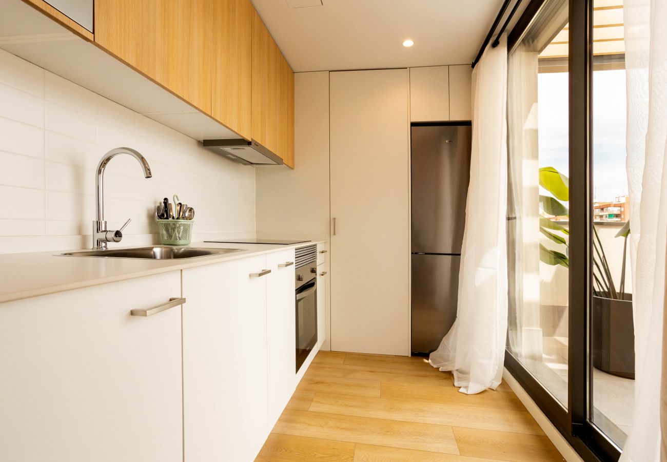 Apartment in Madrid - Alcala Terrace XVII apartment in Ventas 