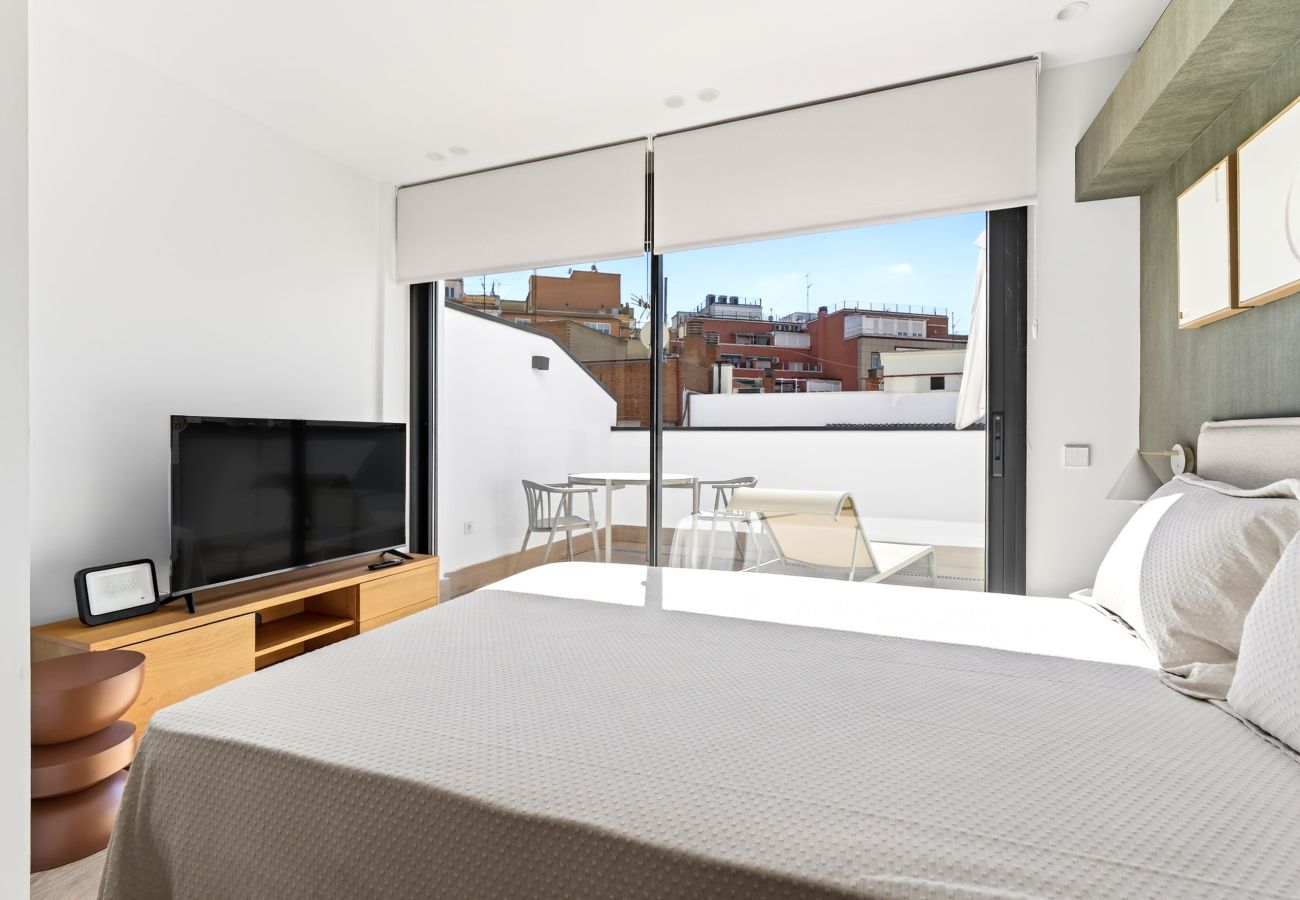 Studio in Madrid - Prospe Luxe Terrace I apartment in Madrid 